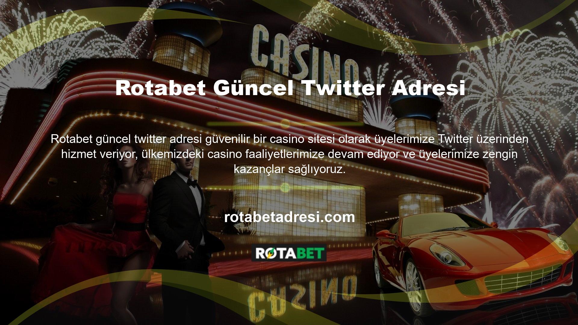 Rotabet güncel Twitter adresine göre Twitter servisinde en çok konuşulan konulardan biri de sitenin sosyal medya üzerinden üyelerine sunduğu sürpriz bonus kampanyaları